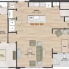 Floor plan: Brisa Loft
