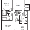 Floor plan: Plan B2