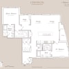 Floor plan: Residence B6B with study