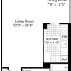 Floor plan: Studio B