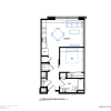 Floor plan: District Lofts 1 - 1st Floor Interior Unit