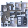 Floor plan: 3A Haven
