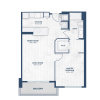 Floor plan: 1/1 AZORES