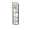 Floor plan: South Tower B2