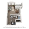 Floor plan: Studio