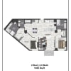 Floor plan: B8