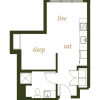 Floor plan: One Bed F2
