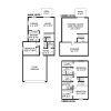 Floor plan: D - 3 Bed/3 Level - 2 Car