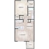 Floor plan: C1 1-1