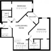 Floor plan: D 2x2