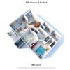 Floor plan: Two Bedroom Two Bedroom