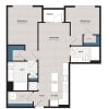 Floor plan: B13A