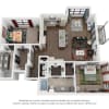 Floor plan: B8b