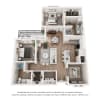 Floor plan: B6 - Cyan