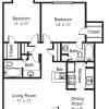 Floor plan: Plan B3