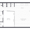 Floor plan: 1 Bed/1 Bath-1E