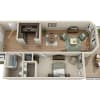 Floor plan: 30 Garrison - A1E