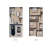 Floor plan: 4 bed 2.5 bath