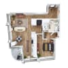 Floor plan: One Bed- O