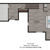 Floor plan: The Drake with Garage