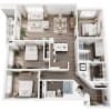 Floor plan: C3