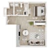 Floor plan: Studio Aspen Summit