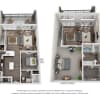Floor plan: Arbor Hills 2AL1