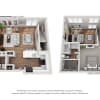 Floor plan: Arbor Hills 2L1