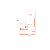 Floor plan: Market House A6