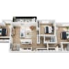 Floor plan: Park Ave 1 Premium 2