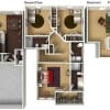 Floor plan: 3BR · 3.5BA · 2-Car Garage · Basement