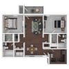 Floor plan: Dogwood