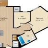 Floor plan: Style C15 Den