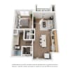 Floor plan: 1x1