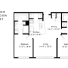 Floor plan: C2 Two Bedroom