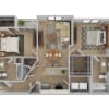 Floor plan: Harbor | Renovated
