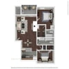 Floor plan: B3