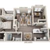 Floor plan: Plan B1