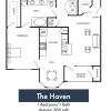Floor plan: The Haven Classic