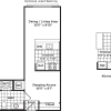 Floor plan: Studio 1 Bath - S02 Affordable 80%