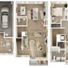 Floor plan: TH-1.1