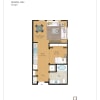 Floor plan: 1Bd/1Ba