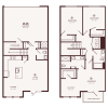 Floor plan: Conrad Townhome w/Garage