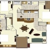 Floor plan: 3E