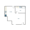 Floor plan: Studio A13