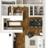 Floor plan: Chimayo - Renovated