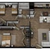 Floor plan: 2 BED | 1 BATH