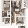 Floor plan: Two Bedroom