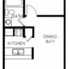 Floor plan: One Bedroom