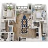Floor plan: Croussett